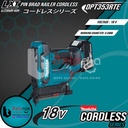 Makita Mesin Paku Tembak Baterai DPT353RTE Pin Brad Nailer 18V 35MM
