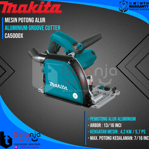 Makita Aluminium Groove Cutter CA5000X Mesin Potong Alur CA 5000 X