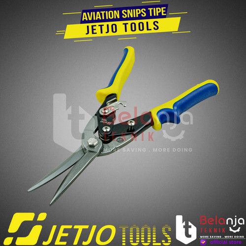 JETJO TOOLS Aviation Snips 12" Inch Gunting Seng Baja Ringan Panjang
