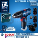 PAKET BOSCH Mesin Bor Cordless GSB 120 LI Gen 3 dengan Toolkit 108 PCS