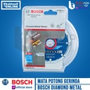 Bosch Diamond Metal Cutting Disc 4 Inch Mata Potong Besi Gerinda 4" In
