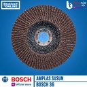 Bosch Flap Disc Metal Mata Batu Gerinda Amplas Susun 4 Inch Grit 36 4"