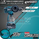 Makita Mesin Bor Cordless DHP 458 RTE 18 Volt Hammer Driver DHP458RTE
