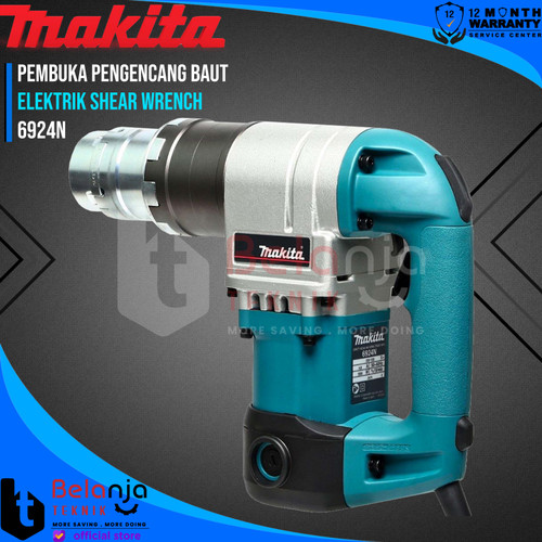 Makita Elektrik Shear Wrench 6924 N Pembuka Pengencang Baut 6924N