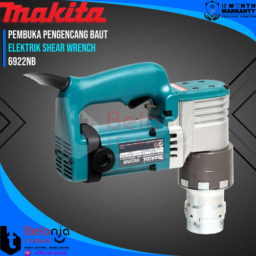 Makita Elektrik Shear Wrench 6922 NB Pembuka Pengencang Baut 6922NB