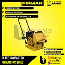 Firman Plate Compactor FPC 80 EC Mesin Stamper + Engine FGE 220 HD