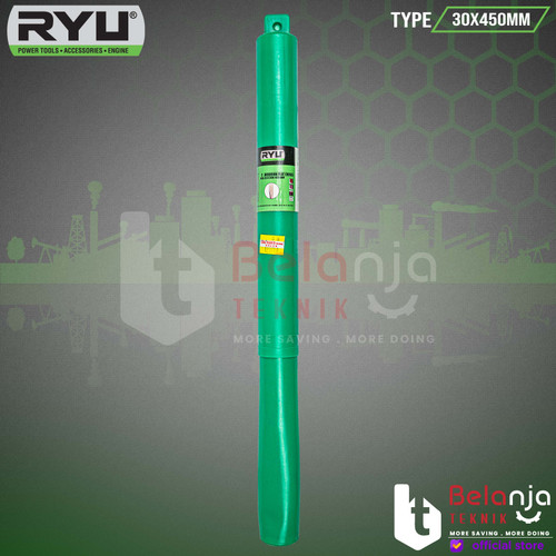 Ryu Hexagon Flat Chisel 35 X 30 X 450 MM Mata Bor Bobok Beton Pahat