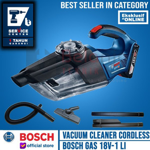 Bosch Mesin Sedot Vacuum Cleaner Cordless Gas 18V-LI Procore 18V 4 AH