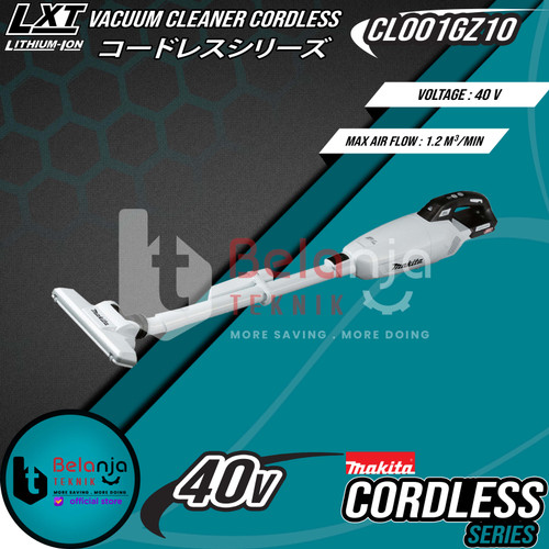 Makita Vacuum Cleaner Cordless CL001GZ10 Mesin Penghisap Debu 40V