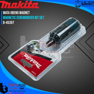 Makita Magnetic Screwdriver Bit Set 18 Pcs Mata Obeng Magnet B-45397