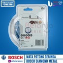 Bosch Diamond Metal Cutting Disc 4 Inch Mata Potong Besi Gerinda 4" In