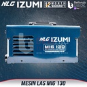 IZUMI Mesin Las Co2 MIG 130 MMA TIG Tanpa Gas 130 A Besi / Stainless