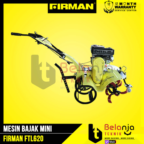 Firman Mesin Bajak Sawah FTL 620 Basah Kering Cultivator UNIT only