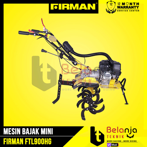 Firman Mesin Traktor FTL 900 HG Tiller Tanah Basah Kering FTL900HG