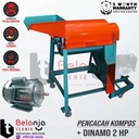 Hinoka Mesin Pencacah Ranting dan Daun Kompos + Dinamo Xinyu 2 HP