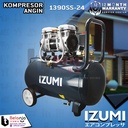 Izumi NLG Mesin Kompressor Angin Portable Oilless 1390SS-24 Air Compressor 24L Tanpa Oli