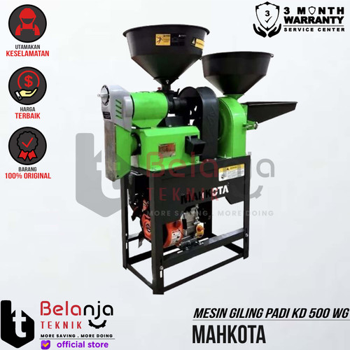 Mahkota Mesin Giling Padi dan Penepung KD 500 WG Unit Only