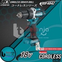 Makita Mesin Bor Obeng Baterai DDF484Z Cordless Driver Drill 18V DDF