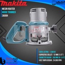 Makita Mesin Router 3600 H Profil Kayu Besar Wood Trimmer 12 MM 3600H