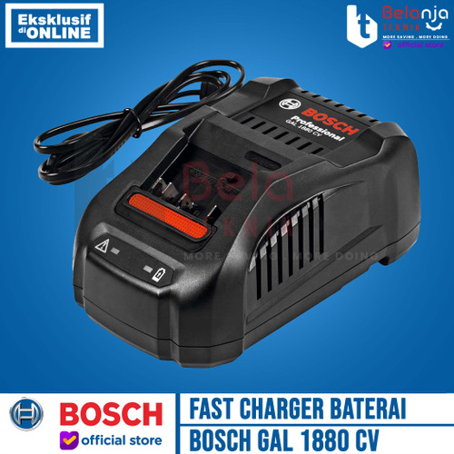 Bosch ProCORE Fast Charger Baterai 18 Volt Pengisi Daya GAL 1880 CV