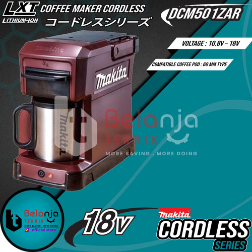 Makita Mesin Pembuat Kopi DCM501ZAR 12V 18V Coffee Maker Cordless HOT