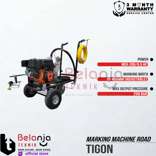 Tigon Marking Machine Road TRM 2001 G Mesin Cat Marka Jalan Unit Only