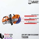 Tigon Gasoline Cut Off Saw TG CS350G Mesin Gergaji Bensin Besi Beton