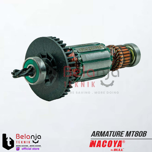 Nacoya Armature MT80B Rotor Angker Rotor Magnet Mesin Bor MT 80 B