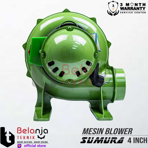 Sumura Blower Listrik 4 Inch Mesin Peniup Angin Keong 4" In