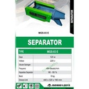 Mahkota Separator Machine MGS 03E Mesin Giling Padi 1200 Watt MGS 03 E