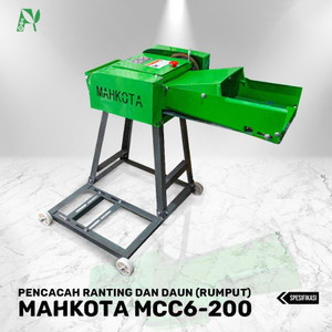 Mahkota Chaff Cutter MCC 6-200 Mesin Pencacah Ranting Rumput Unit Only