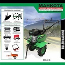 Mahkota Cultivator Tiller MC 80 G Mesin Bajak Tanah Kering Unit Only