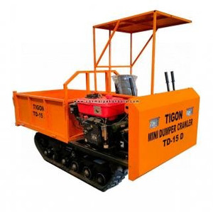 Tigon Mini Dumper Crawler TD 15 D Mesin Hidrolik 1.5 Ton Unit Only