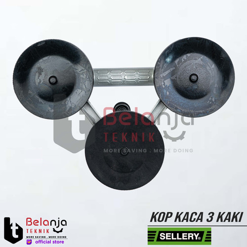 Sellery Suction Cup 3 Leg Kop Kaca Kaki 3 120 Kg USA Original