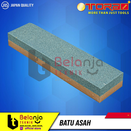 TORA Combination Sharpen 8 Inch Batu Asah Pisau 8" Aluminium Oxide