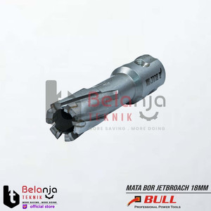 Bull Mata Bor Besi Magnet TCT 18 X 35 MM Jetbroach Annular Cutter 18MM