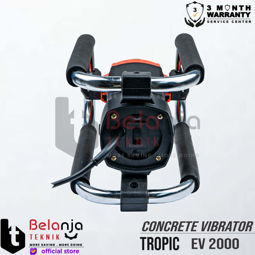 TROPIC CONCRETE VIBRATOR ELECTRIC EV 2000 2 HP 1 PHASE MODEL DRAT