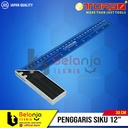 TORA Try Angle Square 12 Inch Penggaris Siku Tukang Meteran 30 CM