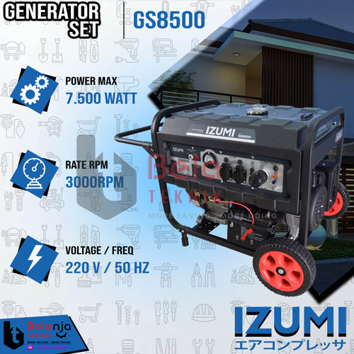 NGL Genset Bensin GS8500 Generator Set Listrik 7000 Watt GS 8500