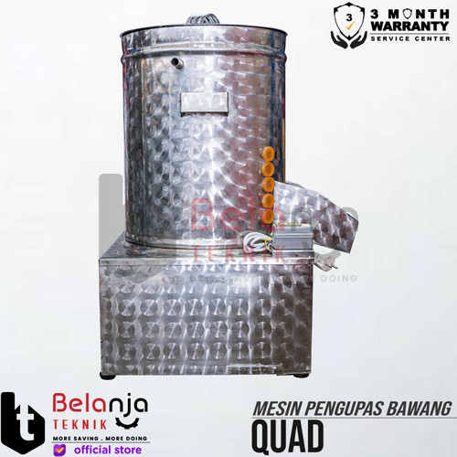QUAD Mesin Pengupas Bawang Merah Alat Kupas Bawang Merah Kapasitas 5kg