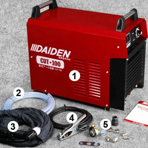Daiden Mesin Plasma Cut 100 Trafo Las Listrik Cutting Welding Machine