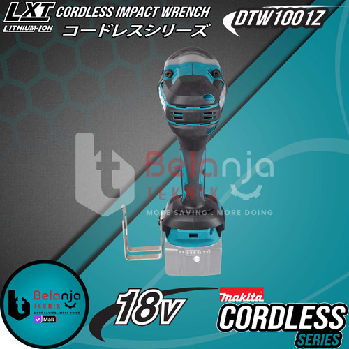 Makita Impact Wrench Baterai DTW1001Z Cordless Brushless 3/4" 18V DTW