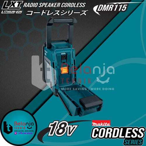 Makita Digital Bluetooth Speaker DMR115 Job site Dab Radio 12V 18V
