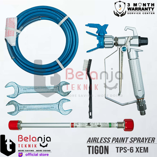 Tigon Airles Paint Sprayer TPS-6XEM Mesin Cat Tembok 650 Watt TPS 6XEM