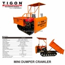 Tigon Mini Dumper Crawler TD 15 D Mesin Hidrolik 1.5 Ton Unit Only