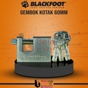 Blackfoot Rectangular Padlocks Gembok Gudang Kotak 60 MM Panzer 60MM