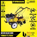 Firman Mesin bajak FTL 750 AH Tiller Cultivator PARIT Bedengan FTL750