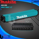 Makita Impact Socket 1/2" Inch Set 8 Pcs Mata Shock Kunci Sok Sock 1/2