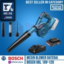 Bosch Mesin Hand Blower Cordless GBL 18V-120 Charger Baterai 18 V 2 Ah