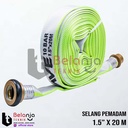 Gosave Selang Pemadam Kanvas 1.5 inch x 20 Meter 10 Bar Fire Hose 1.5"